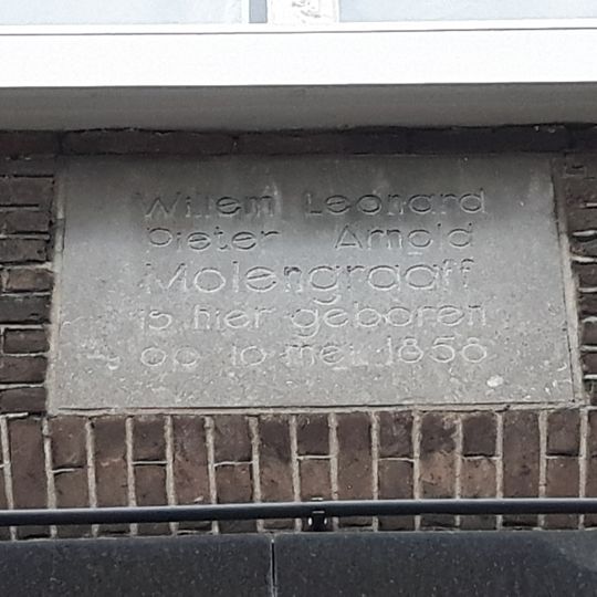Gedenksteen W.L.P.A. Molengraaff