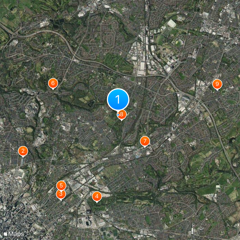 Moston Map