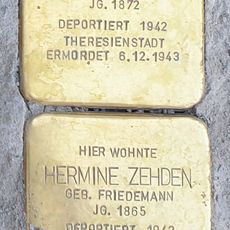 Stolperstein en memoria de Hermine  Zehden