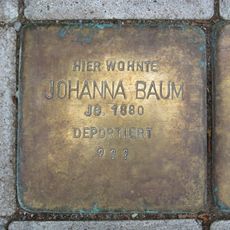 Stolperstein em memória de Johanna Baum