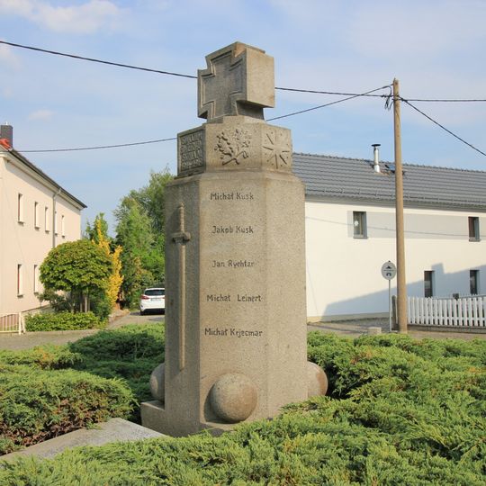 Wojerski pomnik we Worklecach