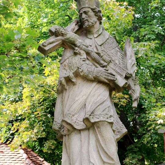 Statue of John of Nepomuk in Lysá nad Labem