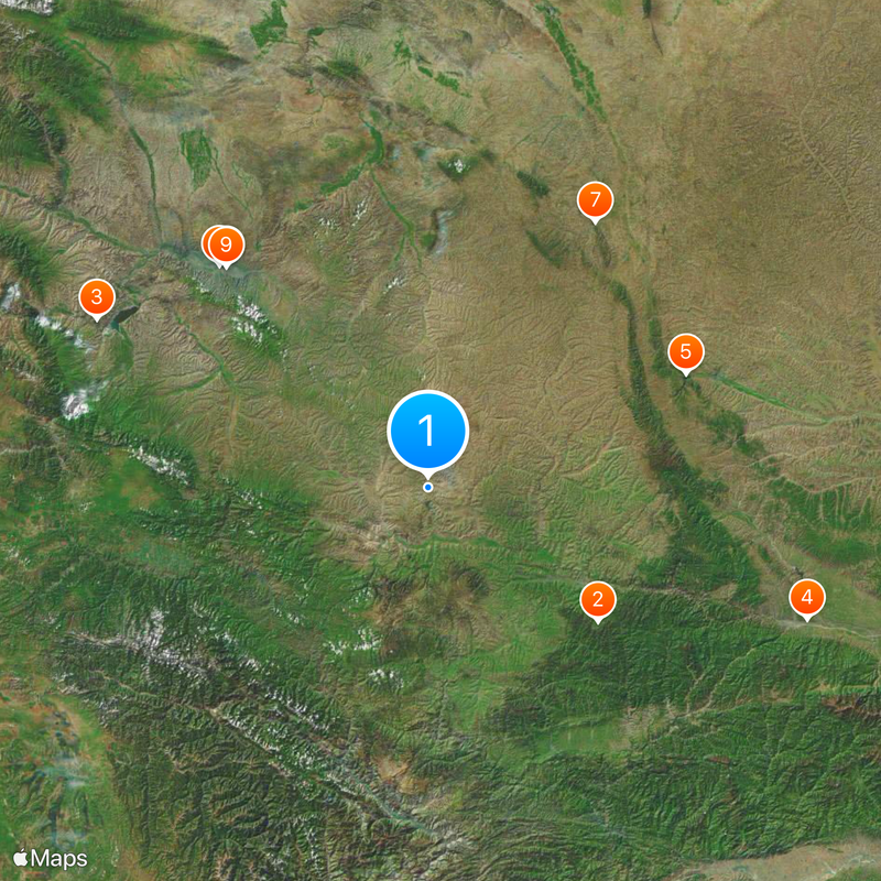 Géographie de la Chine Carte