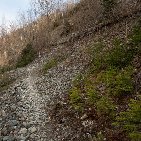 Endmoräne bei Grünhübl