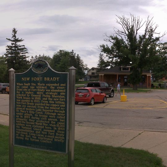 New Fort Brady Historical Marker