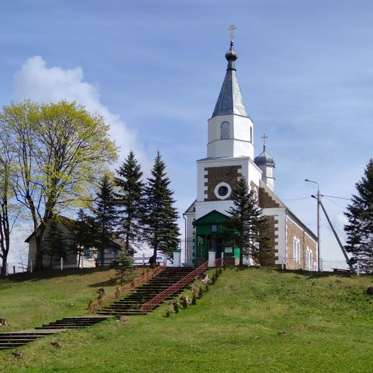 Orthodox church of St. Aliaksandar Neuski in Kreva