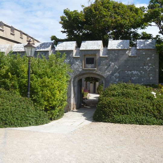 Gateway And Curtain Wall To South East Of Captain's House