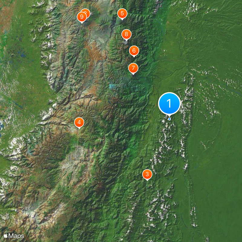 Morona Santiago Mapa