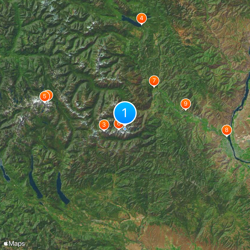 The Enchantments Map