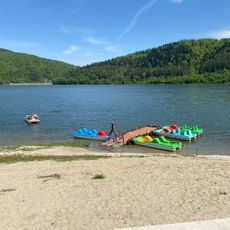 Plaża nad Jeziorem Klimkowskim