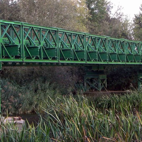 Bailey bridge, Almenara de Tormes