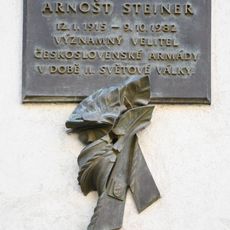 Pamětní deska Arnošta Steinera v Brně