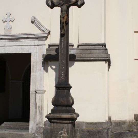 Kříž u kostela sv. Jakuba v Brtnici
