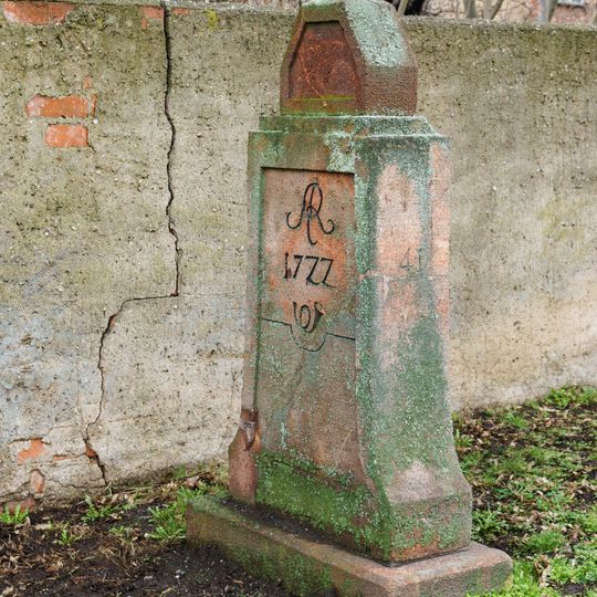 Kursächsische Postmeilensäule Pomßen