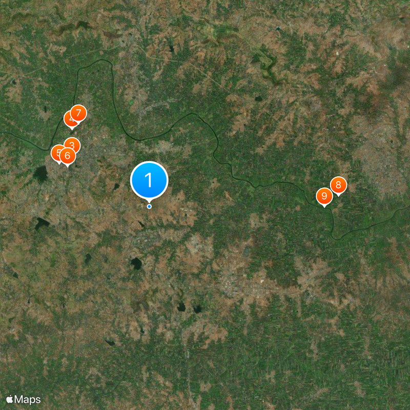 Kolhapur Airport Map