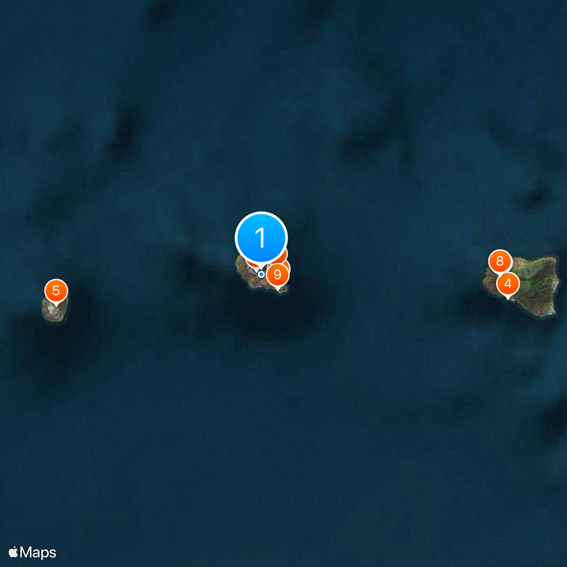 Filicudi Map