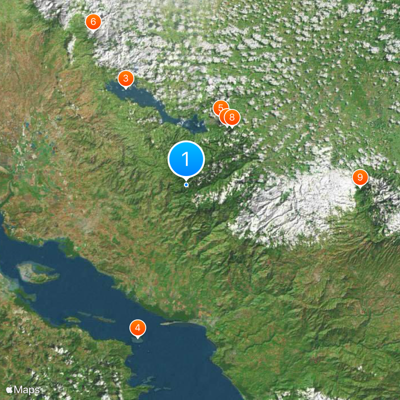 Monteverde Cloud Forest Reserve Map