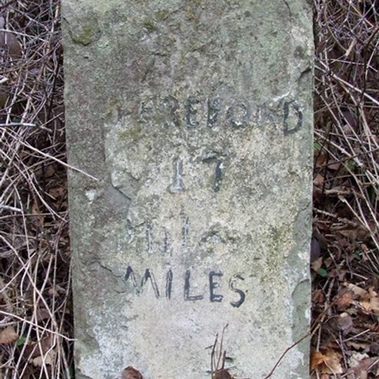 Milestone, 150m E of toll bridge