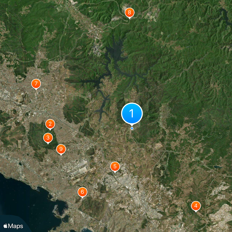 Istanbul Park Circuit Karte
