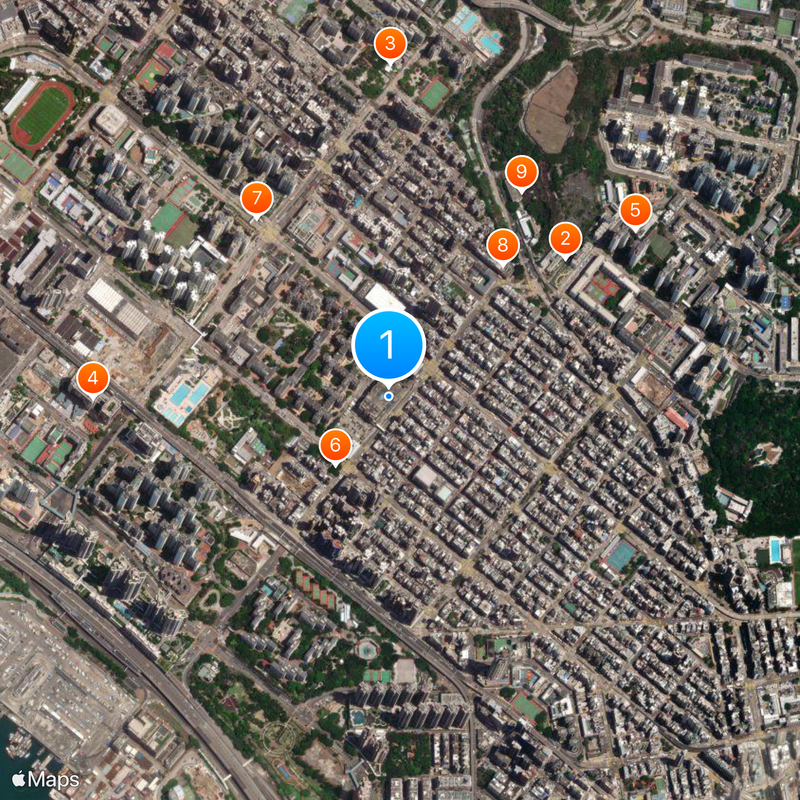 Dragon Centre Map