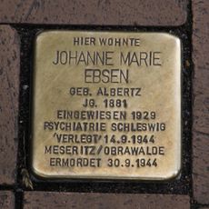 Stolperstein dedicated to Johanne Marie Ebsen