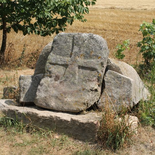 Border stone in Milíčov