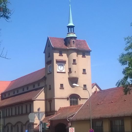 Sozialgebäude und Badehaus Mainstraße 169