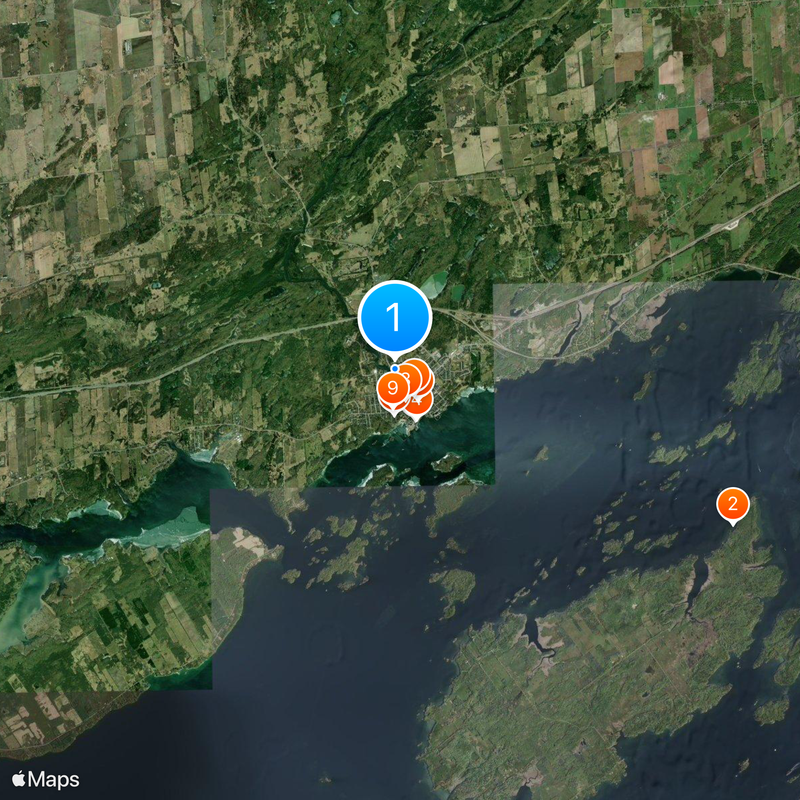 Gananoque Map
