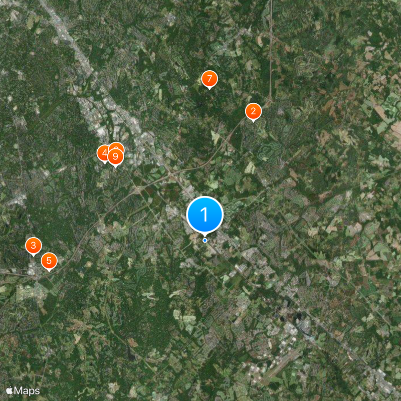 Indian Trail Map