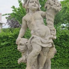 Alegorická socha Afrika