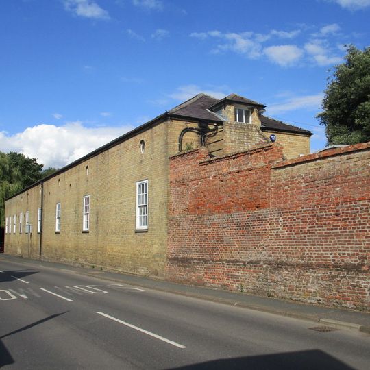 Approximately 10 Metres Of Wall To South West Of Kitchen Wing At Kimbolton School