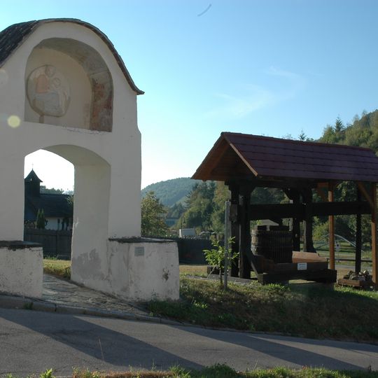 Bildstock, sog. Weingartentor