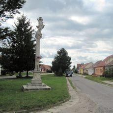 Sloup se sochou svatého Šebestiána