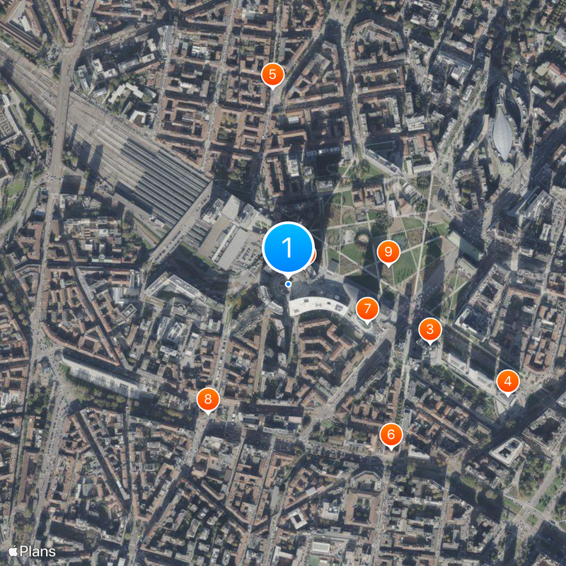 Piazza Gae Aulenti Map