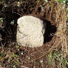 Milestone, 100m W of drives to Barn Owl and Pyewell Farm