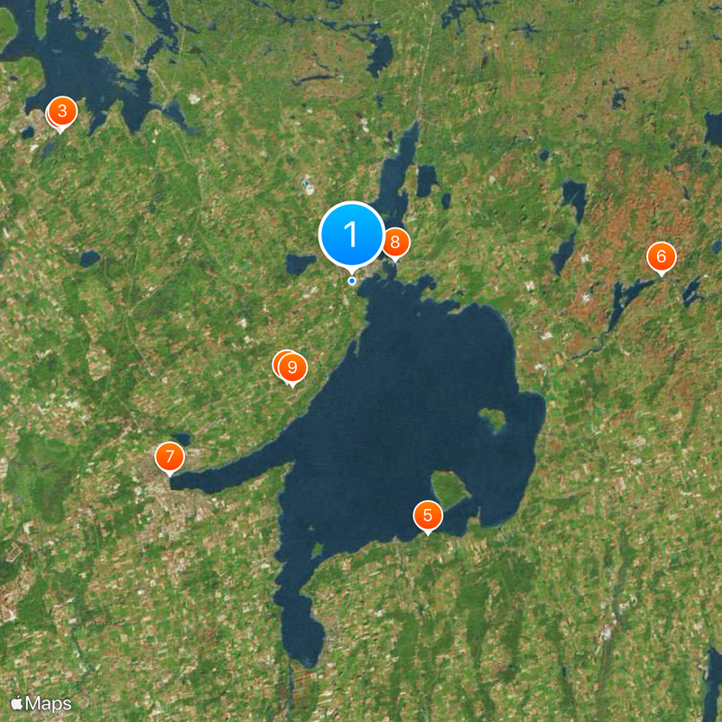 Ontario Provincial Police Map