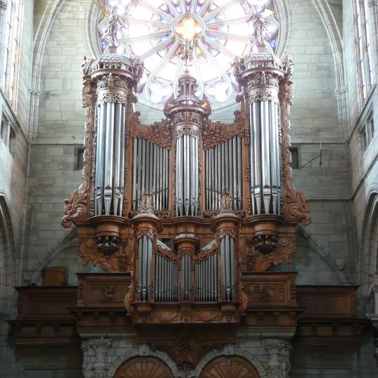 Orgue Poncher Puget de la cathédrale Saint-Nazaire de Béziers