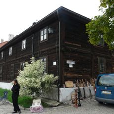 Wooden outbuilding of „Pod św. Krzysztofem” tenement house in Kazimierz Dolny