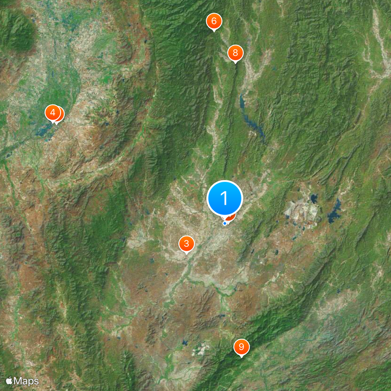 Lampang Map