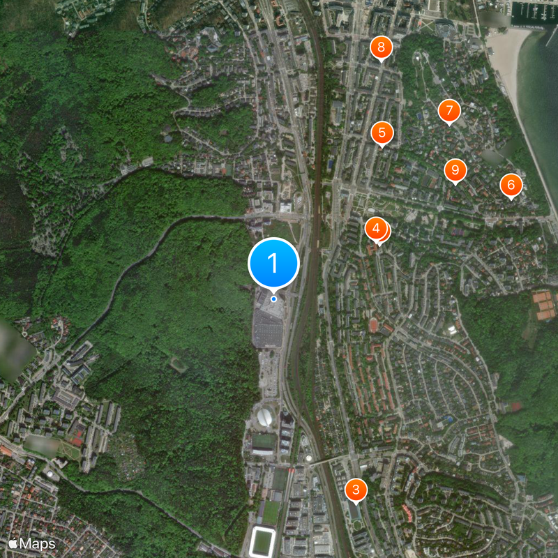 Riviera Shopping Center Map