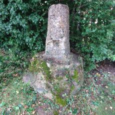 Wayside cross at Aston Magna