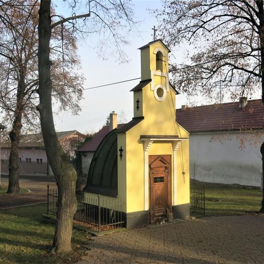 Kaple na návsi v Nové Vsi
