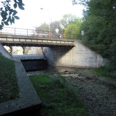 Bridge of Lednická street over the Rokytka