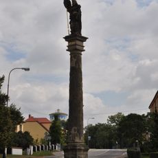 Sloup se sochou svatého Václava