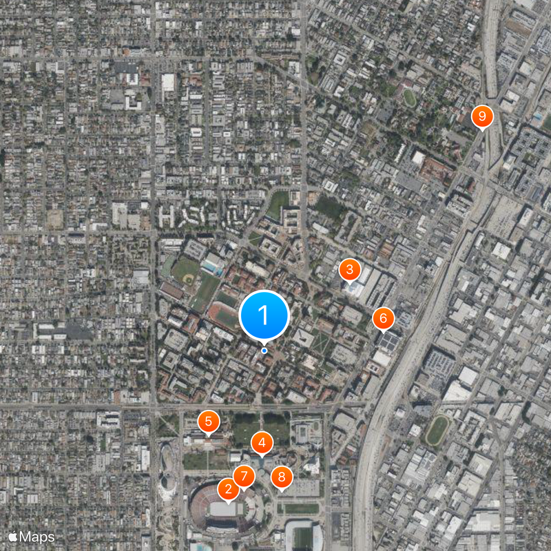 USC Marshall School of Business Mappa