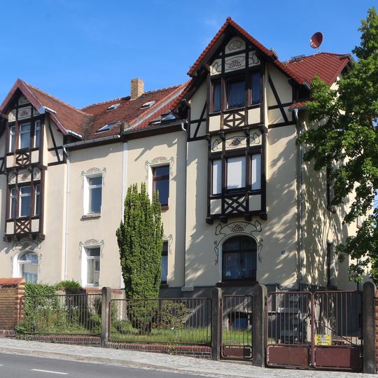Doppelwohnhaus in offener Bebauung Goethestraße 19, 21