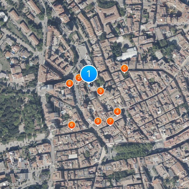 Teatro-Museu Dalí Mapa