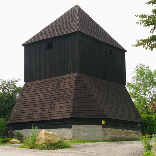 Bell tower in Rovensko pod Troskami