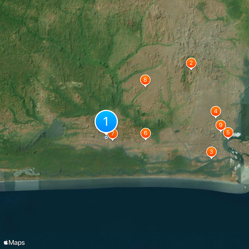 Lagos State University Map