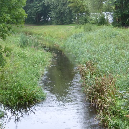 Allertal im städtischen Bereich von Gifhorn